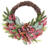 Corona dietroporta natalizia, ghirlanda appendibile con pigne, decorazione da Ø 46 cm Casa e cucina/Decorazioni per interni/Addobbi e decorazioni per ricorrenze/Decorazioni natalizie/Orpelli e festoni MagiediNatale.it - Altamura, Commerciovirtuoso.it