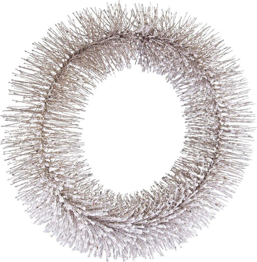 Corona frezy retro porta ghirlanda natalizia decorazione ø 40 cm champagne Casa e cucina/Decorazioni per interni/Addobbi e decorazioni per ricorrenze/Decorazioni natalizie/Orpelli e festoni MagiediNatale.it - Altamura, Commerciovirtuoso.it