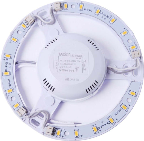 CORONA LED SMD 5630 WISDOM DA 10W  LUCE BIANCO FREDDO E CALDO CON DRIVER  Trade Shop italia - Napoli, Commerciovirtuoso.it