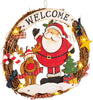 Corona natalizia per porta Appendibile con Babbo Natale e Led Ø 31 cm Casa e cucina/Decorazioni per interni/Addobbi e decorazioni per ricorrenze/Decorazioni natalizie/Orpelli e festoni MagiediNatale.it - Altamura, Commerciovirtuoso.it