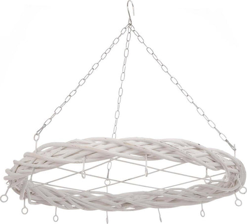 Corona sospesa susa bianco ø 60 cm retro porta decorazione natalizia ghirlanda Casa e cucina/Decorazioni per interni/Addobbi e decorazioni per ricorrenze/Decorazioni natalizie/Orpelli e festoni MagiediNatale.it - Altamura, Commerciovirtuoso.it