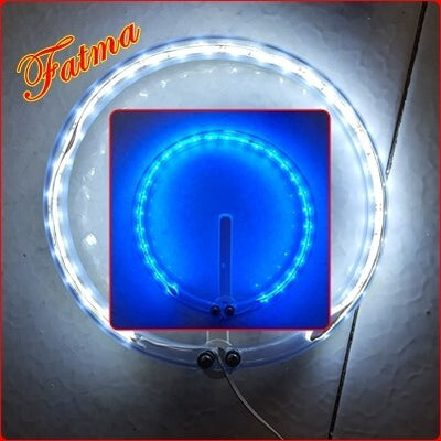 CORONCINA STELLLARIO TUBOLARE LUMINOSO A LED
