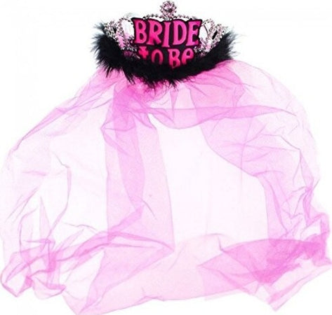 CORONCINA TIARA NERO FUCSIA PELUCHE BRIDE TO BE ADDIO NUBILATO SPOSA VELO PARTY Casa e cucina/Hobby creativi/Materiali per hobby creativi/Forniture per feste/Articoli per feste e compleanni per adulti/Cappellini maschere e accessori/Cappelli Trade Shop italia - Napoli, Commerciovirtuoso.it