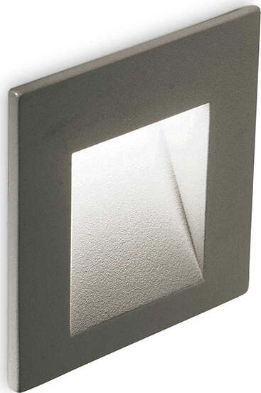 Corpo-Luce-Incasso-Alluminio-Antracite-Led-2W-3000K-Luce-Calda