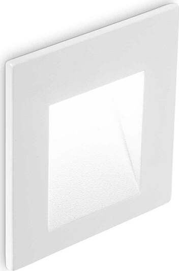 Corpo-Luce-Incasso-Alluminio-Bianco-Led-2W-3000K-Luce-Calda