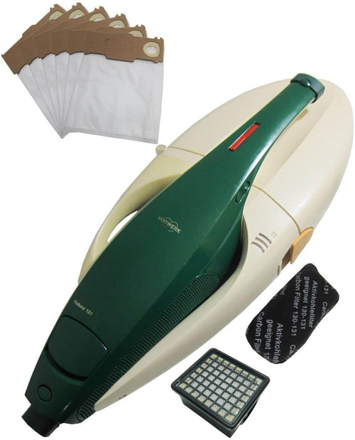 Corpo Motore Con Unità Kit Risparmio Sacchetti in Microfibra Vorwerk Folletto VK130
