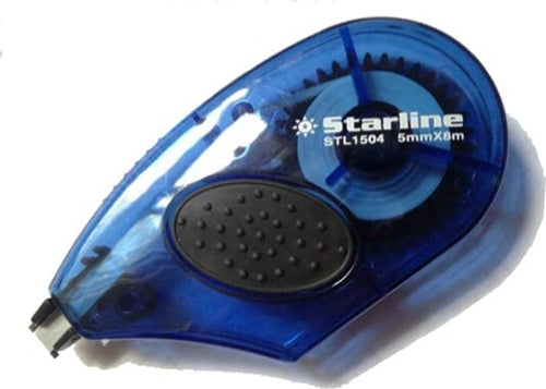 Correttore a nastro - 5mm x 8mt - Starline Cancelleria e prodotti per ufficio/Penne matite scrittura e correzione/Correttori e gomme/Correttori a nastro Eurocartuccia - Pavullo, Commerciovirtuoso.it