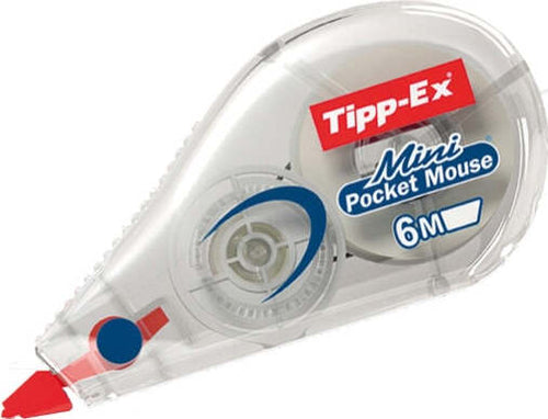 Correttore a nastro Mini Pocket Mouse - 5mm x 6mt - trasparente - Tipp Ex - box 10 correttori Cancelleria e prodotti per ufficio/Penne matite scrittura e correzione/Correttori e gomme/Correttori a nastro Eurocartuccia - Pavullo, Commerciovirtuoso.it