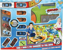 Corsa-Pazza-Tappeto-Con-12-Macchinine-Dado-Giocattolo-Gioco-Bambini