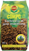 Corteccia Di Pino Marittimo 60 Lt Pacciamante Biologico Riserva D'acqua Giardino e giardinaggio/Giardinaggio/Terra terricci e pacciami/Pacciami La Zappa - Altamura, Commerciovirtuoso.it