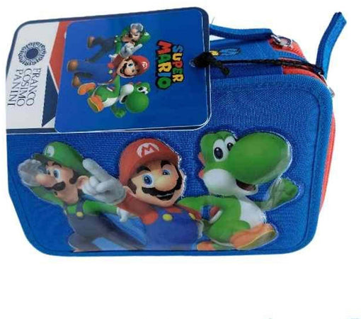 Cosimo Panini Super Mario Astuccio 3 Zip Completo Astuccio Super Mario Con Penna Frixion Pennarelli E Matite Franco Cosimo Panini