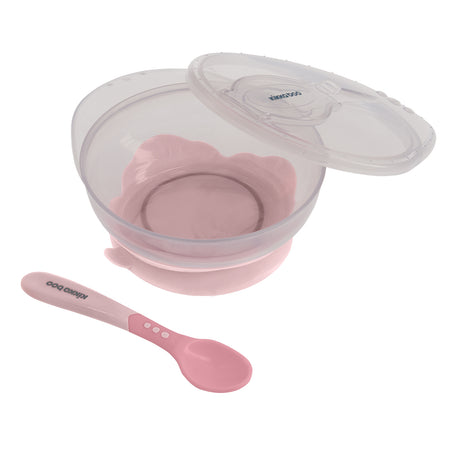 Ciotola con Cucchiaio Rosa
