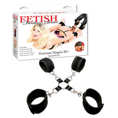 Pipedream Fetish Fantasy Series • Extreme Hog-Tied Kit polsiere cavigliere