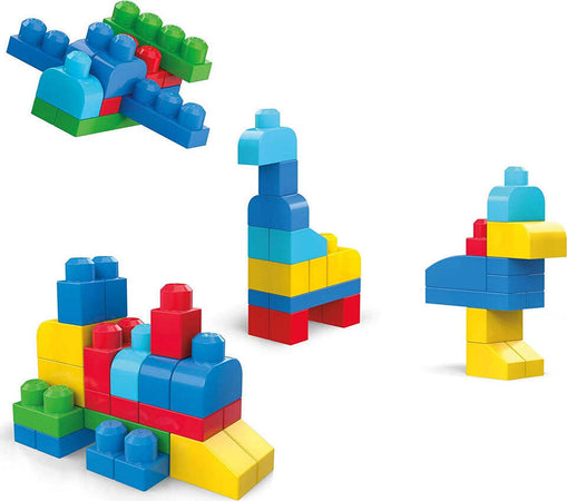 Costruzione-40-Blocchi-Gioco-Mega-Blocks-In-Plastica-Multicolore-Fisher-Price