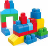 Costruzione-40-Blocchi-Gioco-Mega-Blocks-In-Plastica-Multicolore-Fisher-Price