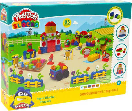 Costruzioni-Grandi-Giochi-PLD06000-PLAY-DOH-BLOCKS-Fattoria