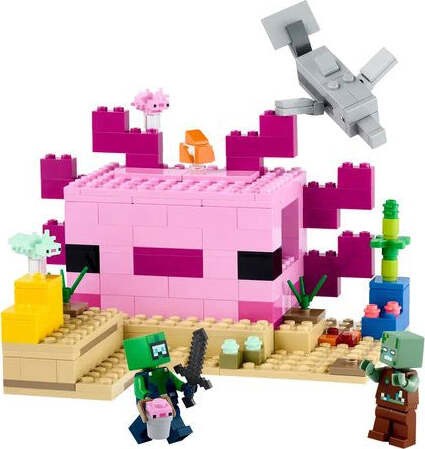 Costruzioni-LEGO-21247-MINECRAFT-La-casa-dell’Axolotl