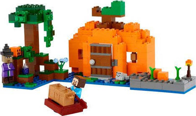 Costruzioni-LEGO-21248-MINECRAFT-La-fattoria-delle-zucche