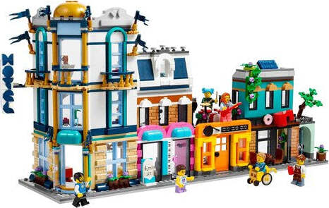 Costruzioni-LEGO-31141-CREATOR-Strada-principale-3-in-1