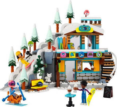 Costruzioni-LEGO-41756-FRIENDS-Pista-da-sci-e-baita