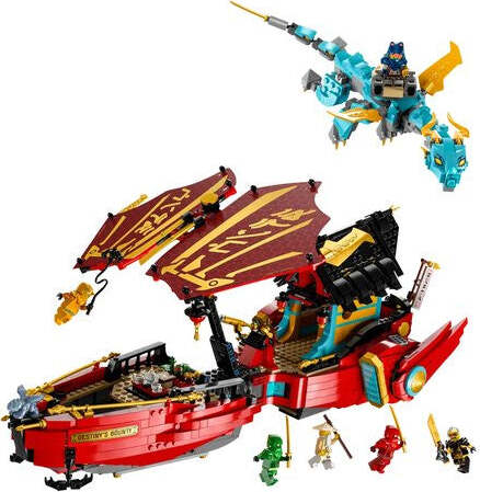 Costruzioni-LEGO-71797-NINJAGO-Il-Vascello-del-Destino-corsa-contro-il
