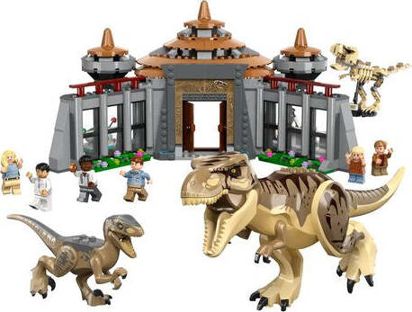 Costruzioni-LEGO-76961-JURASSIC-WORLD-Centro-visitatori:-l’attacco-del
