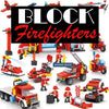 Costruzioni-Per-Bambini-Blocks-Firefighters-Pompieri-Diy-8-Set-Assortiti