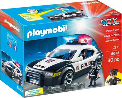 Costruzioni-Playmobil-5673-CITY-ACTION-Police-Cruiser