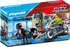 Costruzioni-Playmobil-70572-CITY-ACTION-Poliziotto-in-moto-e-ladro