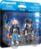Costruzioni-Playmobil-70822-DUO-PACK-Poliziotto-e-writer