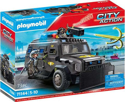 Costruzioni-Playmobil-71144-CITY-ACTION-Unità-Speciale-Veicolo-blindat