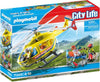 Costruzioni-Playmobil-71203-CITY-LIFE-Elicottero-di-soccorso