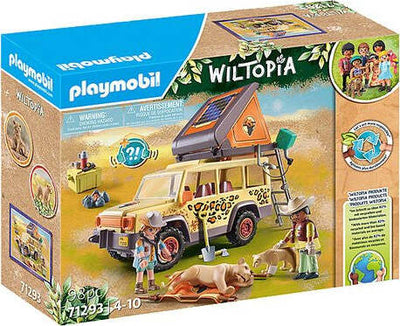 Costruzioni-Playmobil-71293-WILDTOPIA-Fuoristrada-con-leoni