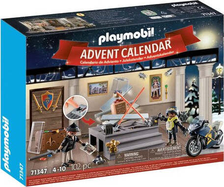 Costruzioni-Playmobil-71347-Calendario-dell'Avvento-Furto-al-museo