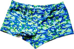 Costume Bimbo Fantasia Multi Color Boxer Costumino Bambino Estate Corto Slip Costume da Bagno Verde Blu e Bianco PARIGAMBA Piccole Canaglie - Tropea, Commerciovirtuoso.it