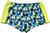 Costume Bimbo Fantasia Palme Surf Costumino Bambino Estate Corto Costume da Bagno Parigamba Verde Blu e Bianco PARIGAMBA Piccole Canaglie - Tropea, Commerciovirtuoso.it
