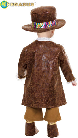 COSTUME CARNEVALE  IL CAPPELLAIO MAGICO  BIMBO DA 10 A 36 MESI - PEGASUS 2122