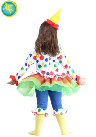 COSTUME CARNEVALE PAGLIACCETTA DA 13 A 36 MESI - PEGASUS 2042