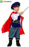 COSTUME CARNEVALE PRINCIPE DELLE FIABE BAMBINO DA 3 A 6 ANNI - PEGASUS COD. 0769