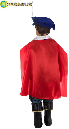 COSTUME CARNEVALE PRINCIPE DELLE FIABE BAMBINO DA 3 A 6 ANNI - PEGASUS COD. 0769