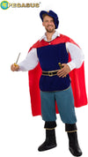 COSTUME CARNEVALE PRINCIPE DELLE FIABE DA ADULTO