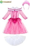 COSTUME CARNEVALE PRINCIPESSA AURORA BIMBA DA 10 A 36 MESI - PEGASUS 2109