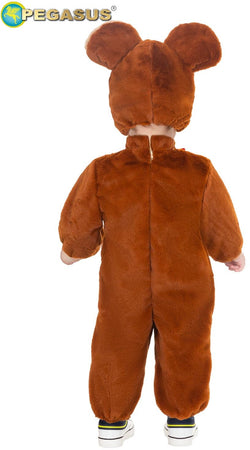 COSTUME CARNEVALE TOPO DA 0 A 36 MESI - PEGASUS PE0007