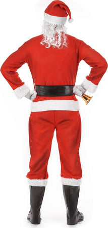 Costume completo da Babbo Natale per Adulto in velluto rosso e bianco Casa e cucina/Decorazioni per interni/Addobbi e decorazioni per ricorrenze/Decorazioni natalizie/Ghirlande e corone MagiediNatale.it - Altamura, Commerciovirtuoso.it