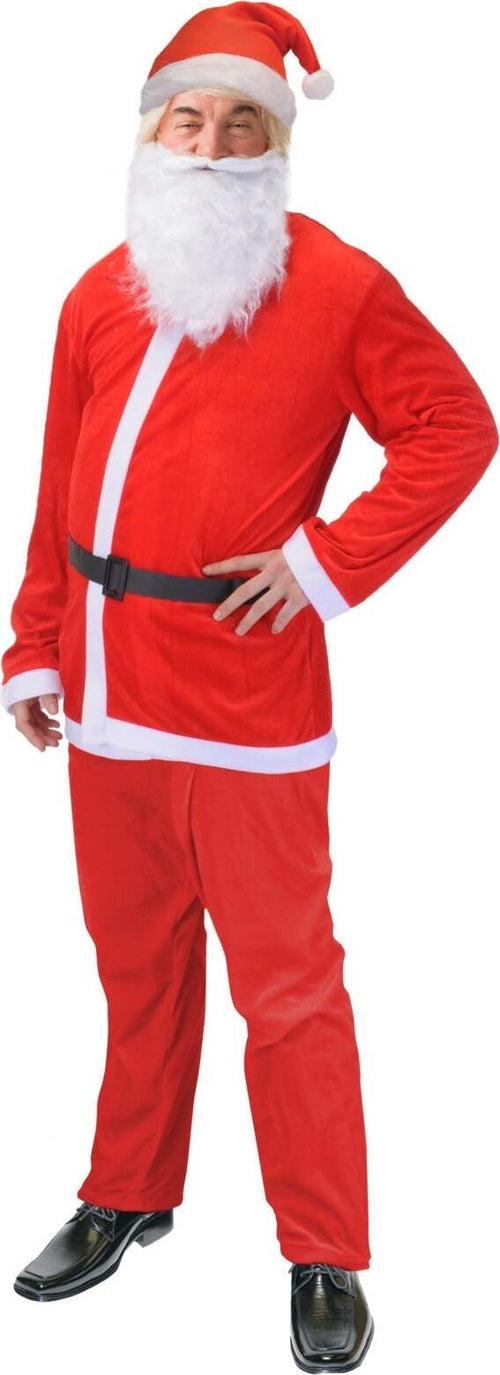Costume completo di Babbo Natale, color rosso e bianco, composto da 5 pezzi Casa e cucina/Decorazioni per interni/Addobbi e decorazioni per ricorrenze/Decorazioni natalizie/Ghirlande e corone MagiediNatale.it - Altamura, Commerciovirtuoso.it