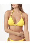 Costume Donna Admas 15564 Bikini Triangolare Hawaii Giallo