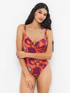 Costume Donna Gisela 2/30371U Effetto Controllo Plus Size con Ferretto