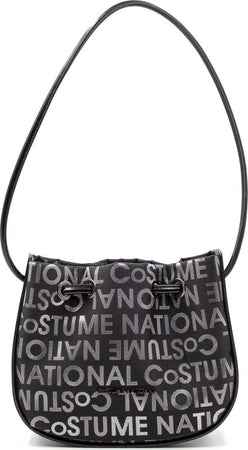 Costume National Cn1021_Gh03 Borsa a Spalla Donna Con Tasca Interna E Stampa Logo 25x20x10cm Moda/Donna/Borse/Borse a spalla Starbag - Gaeta, Commerciovirtuoso.it