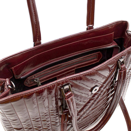 Costume National Cn1025_mt02 Borsa Donna A Mano Con Tracolla Lucida Doppio Manico Rinforzato Chiusura Con Patta Magnetica 40x29x14cm Moda/Donna/Borse/Borse a mano Starbag - Gaeta, Commerciovirtuoso.it