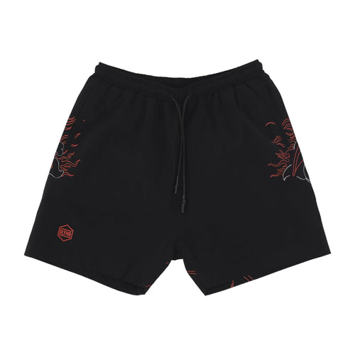 DOLLY NOIRE Costume Pantaloncino Uomo Charizard Swimshorts X Pokemon Black da uomo